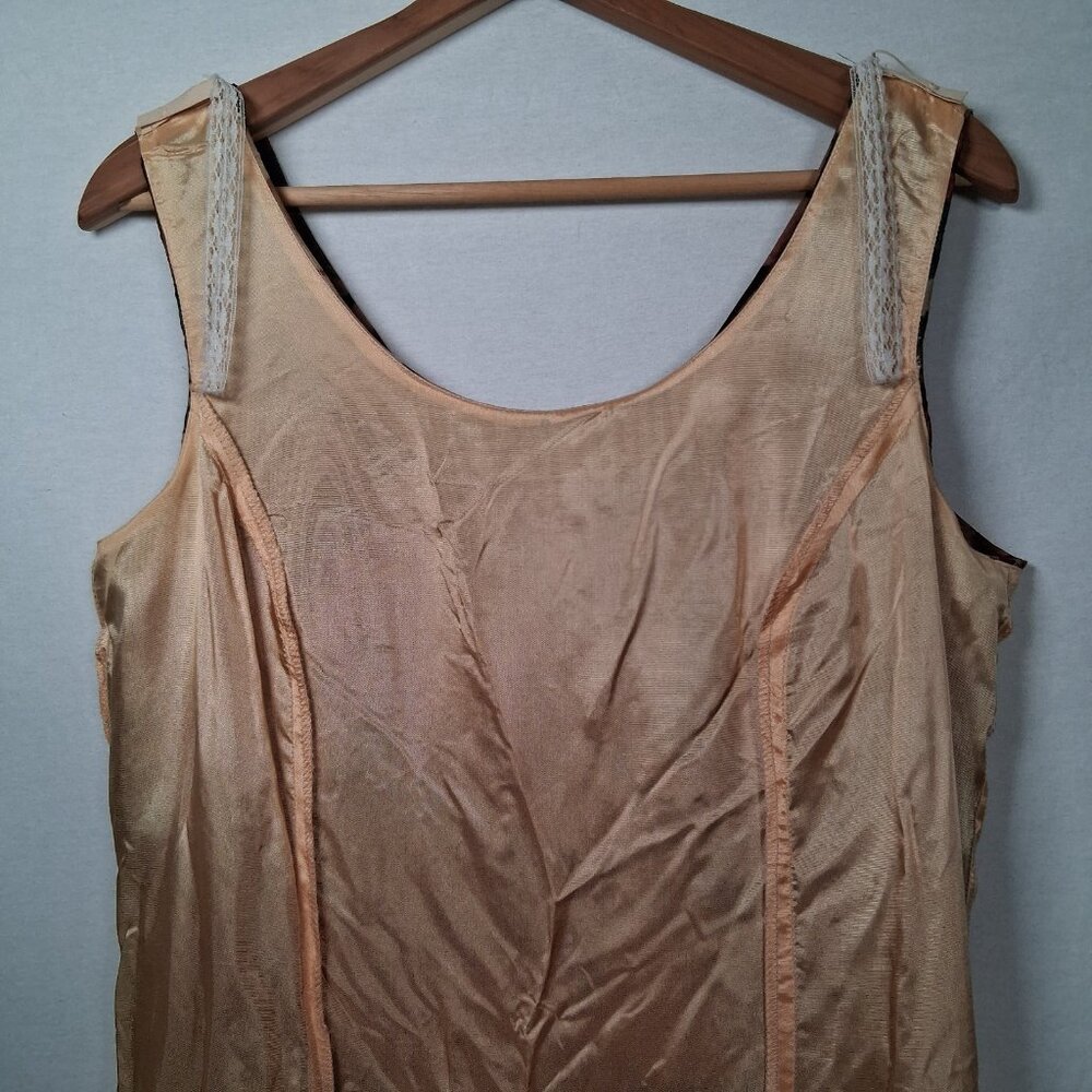 Vintage 90s Virgo II Slip Dress Size 12 Cabbage Rose Evening Party Sleeveless - Picture 6 of 16